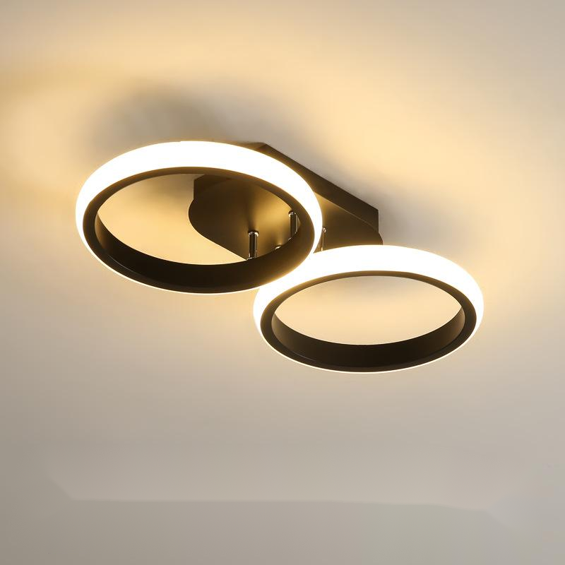 Modern Round Ceiling Lamp for Simple Aisle and Porch Lighting