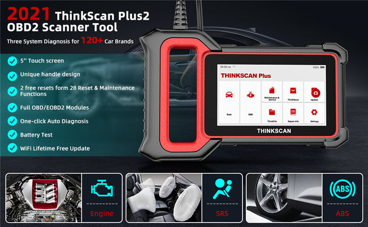 Car Diagnostic Scanner for ABS, SRS, and ECM