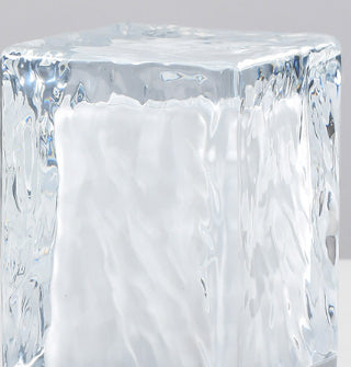 Square pillar crystal lamp