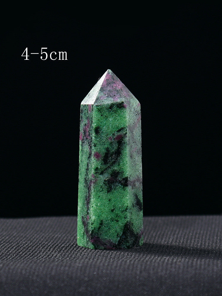 Natural Crystal Pillar Hexagonal Raw Stone Energy Household Decoration