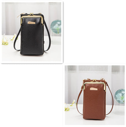 Double Layered Crossbody Bag, Vertical Style