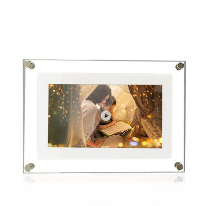 7-inch Transparent Acrylic Digital Photo Frame Video Player